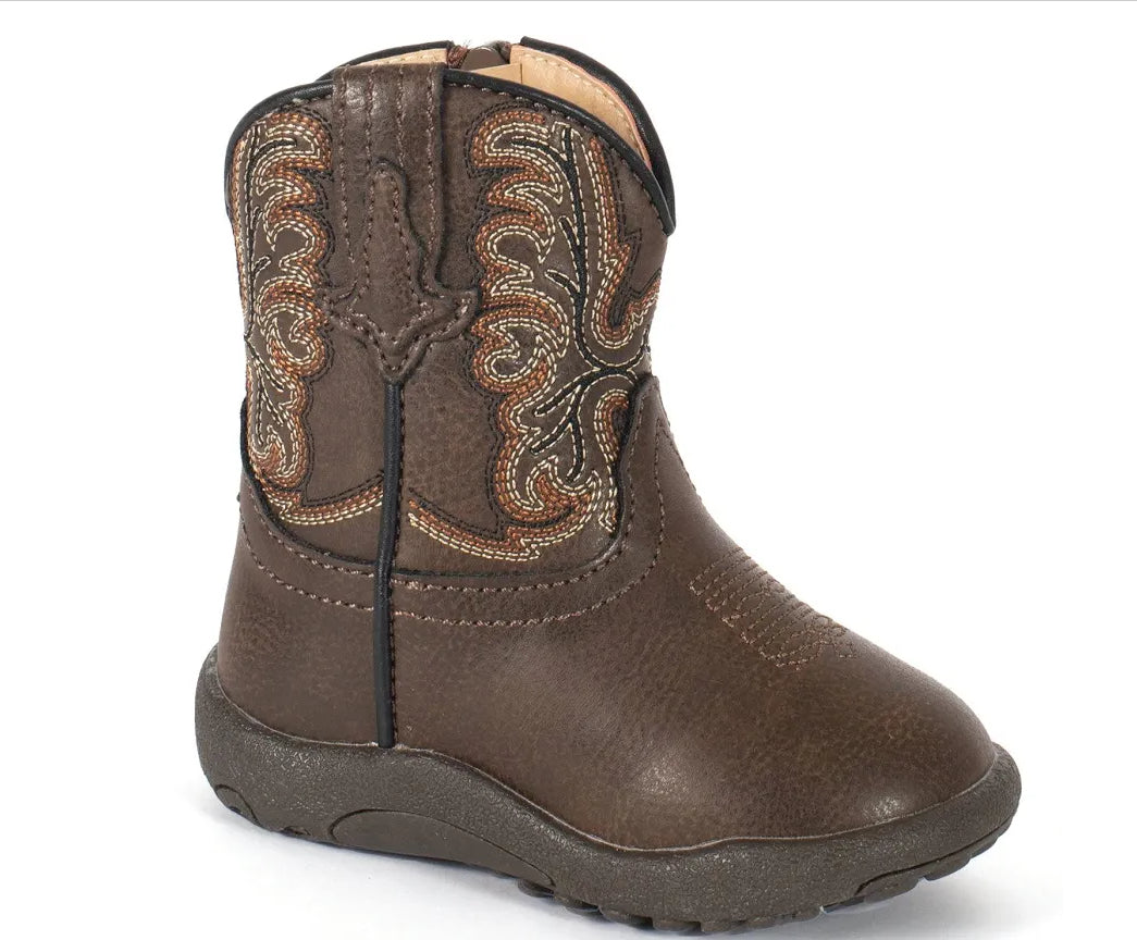 Boys dark brown boots hotsell