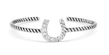 Montana Silversmiths Roping Luck Crystal Bracelet BC5969