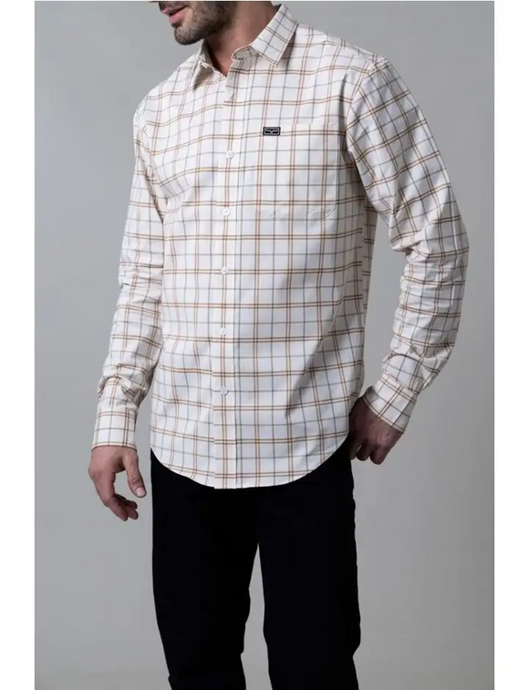 Kimes Lucas Dress Shirt - Natural