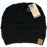 Solid Classic CC Beanie Tail MB20A: Dark Grey