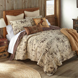 Donna Sharp Cowboy Cotton Quilted Bedding Set - 3 Piece