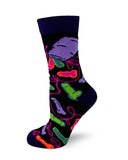 Eat a Bag of Dicks Sassy Women's Novelty Crew Socks