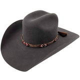 Horsehair Beaded Hat Band - Red Roan