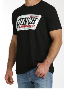 Cinch Men's Black Graphic Tee