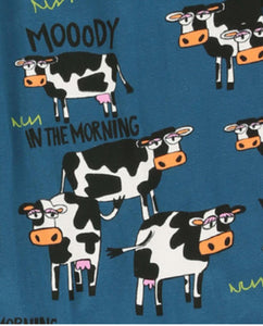 Moody In The Morning Cow Women's Regular Fit PJ Pant