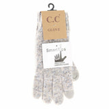 Soft Ribbed Knit Glove G2074P: Lemonade Multi