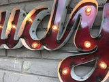 Texas A&M Recycled Metal Wall Décor Illuminated - Howdy