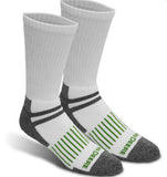 JD BLACK/GREY CREW WORK SOCKS - 3 PACK