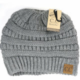 Solid Classic CC Beanie Tail MB20A: Dark Grey