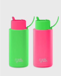 Iconic Duo Gift Set - Neon Pink / Neon Green 1L