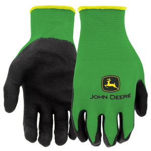 JOHN DEERE NITRILE TEXTURED FOAM GRIP-GREEN (LARGE)