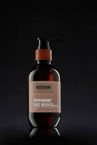 Woodsman Peppermint Foaming Face Wash 200ml