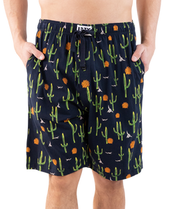 Cactus Men's Pajama Shorts