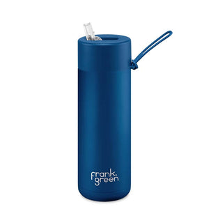 Frank Green Ceramic Reusable Bottle (595ml) Straw Lid