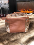 Cowhide Cosmetic Bath Bag