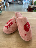 Pink Cowgirl Slippers