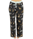 Trophy Wife Women's Regular Fit Deer PJ Pant