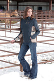 Cinch Ladies Bonded Jacket - Navy