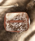 Cowhide Cosmetic Bath Bag