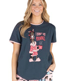 Don't Do Mornings Horse Women's Regular Fit PJ Tee