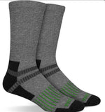 JD CREW WORK SOCKS: ASSORTED COLOURS 5 PACK (2 BLACK, 2 GREY & 1 WHITE)