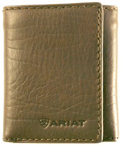 Ariat Tri-Fold Wallet - Logo