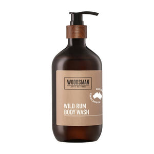 Woodsman Wild Rum scented Body Wash 1L