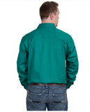 Just Country Men's - Cameron - 1/2 Button - Dark Green