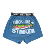 Hook, Line, and Stinker Men's Funny Boxer