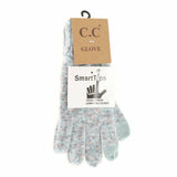 Soft Ribbed Knit Glove G2074P: Iris Multi