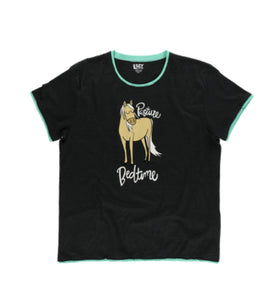 Pasture Bedtime Horse Women's Regular Fit Tee