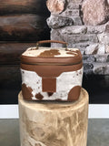 Cowhide Cosmetic Bath / Toiletries Bag