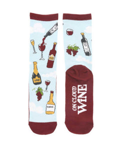 On Cloud Wine Crew Sock