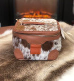 Cowhide Cosmetic Bath Bag