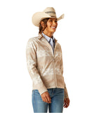 Ariat Women's Sahara Tan New Team Softshell Full Zip Jacket