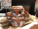 Cowhide Cosmetic Bath Bag