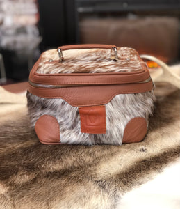 Cowhide Cosmetic Bath Bag