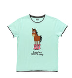 Booty Sleep Women's Regular Fit Horse PJ Tee