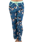 Moody In The Morning Cow Women's Regular Fit PJ Pant