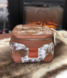 Cowhide Cosmetic Bath Bag