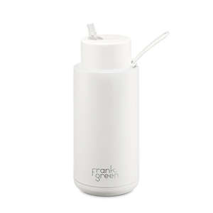 Frank Green Ceramic Reusable Bottle - 34oz Cloud