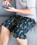 Cactus Men's Pajama Shorts