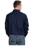 Just Country Men's - Cameron - 1/2 Button - Navy