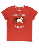 Chase Your Dreams Women's Regular Fit Horse PJ Tee