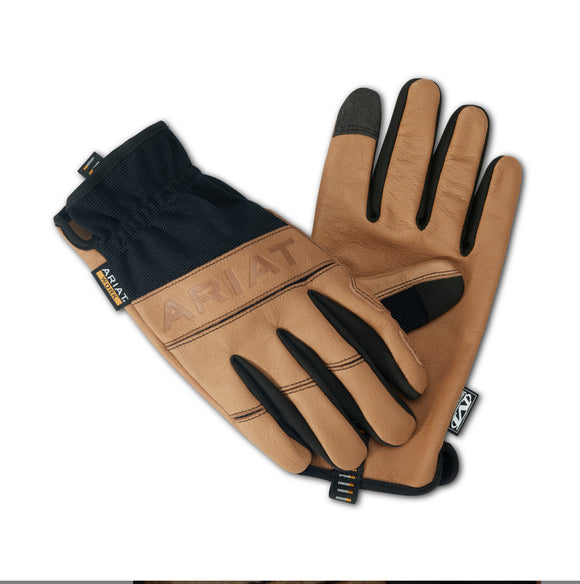 Ariat WOMEN'S FLEXPRO LEATHER WORK GLOVES