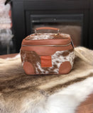 Cowhide Cosmetic Bath Bag