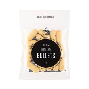 White Chocolate Raspberry Bullets - 85g