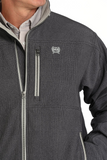 MEN'S CONCEALED CARRY BONDED JACKET - GRAY