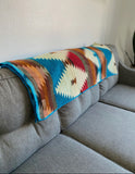 Andean Alpaca Wool Blanket - Boho