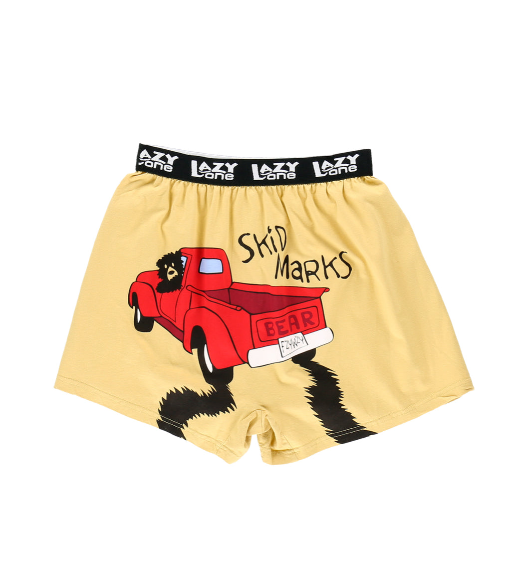 Skid Marks Men's Funny Boxer – The Tack House